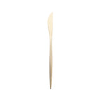 Thumbnail image #1 for Kadra Kitchenware Vikko Dine VF-KN10-VCG Steak Knife, Brushed Champagne Gold, 18/10 Stainless Steel Case of 12