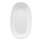 Thumbnail image #2 for Global Tableware Collective Bonna, Gourmet BNGRM34OKY Porcelain Oval Plate, 13-1/8" x 7-3/4"