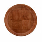 Thumbnail image #1 for Libertyware WTC08 Round Woven Solid Wood Veneer Serving Tray, 8" Diameter Case of 216