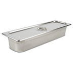 Thumbnail image #1 for Concasse MCI242310 2/3 Size Stainless Steel Solid Steam Table Pan, 13-4/5" x 12-3/4" x 4" Case of 24
