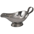 Thumbnail image #1 for Stanton Trading 4005 8 oz Polished 18/8 Stainless Steel Gravy Boat with Welded Handle and Foot Case of 144