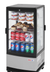 Thumbnail image #5 for Turbo Air Diamond Glass Pass-Through Countertop Refrigerated Display Case with 2 Hinged Glass Doors and 3 Shelves, 3.0 Cu. Ft.