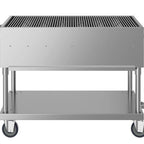Thumbnail image #7 for Koolmore KM-CGM-48 47.6-Inch 6-Burner Mobile Propane Charbroiler, Stainless Steel