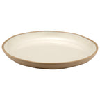 Thumbnail image #1 for Global Tableware Collective Dalebrook, Marl DBTCM4605 Round Melamine Deep Dish, Cream, 15-1/8" x 1-7/8"