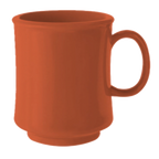 Thumbnail image #1 for G.E.T. Tritan TM-1308-RO Plastic Mug, 8 oz, Rio Orange Dozen Case of 2 Dozen