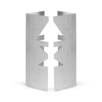 Thumbnail image #1 for Eastern Tabletop Lexus 1523L Multi-Level L-Shaped Stainless Steel Buffet Riser, 15"H