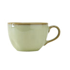 Thumbnail image #1 for Tuxton China Artisan GAS-083 Ceramic Coffee Cup with Handle, 10-1/2 oz, Sagebrush Case of 2 Dozen