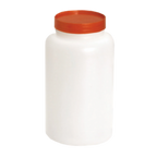 Thumbnail image #1 for TableCraft Products PourMaster JC1064A Half-Gallon Beverage Dispenser Backup Unit with Assorted Color-Coded Caps Case of 6
