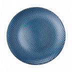 Thumbnail image #1 for Kadra Kitchenware Vikko Decor VD-1305-LBG Charger Plate, 13 in, Light Blue with Gold Rim Case of 12