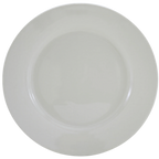 Thumbnail image #1 for ATSMFG Stone Mountain STM-REC-7 ATS MFG Round Ceramic Plate, 7-1/8 in, Rolled Edge, American White