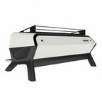 Thumbnail image #1 for Espresso Parts Sanremo Coffee Machines F18-2-WHITE 2-Group Automatic Volumetric Espresso Machine, White, 220V