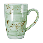 Thumbnail image #1 for Vertex China London Terra LTJ-178 China Coffee Mug, 10-1/2 oz, Hand-Painted Terra Jade, with Handle Case of 3 Dozen