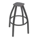 Thumbnail image #1 for Oak Street SL2132-CCS-BOTTOM Free-Standing Bar Stool Bottom Frame for Swivel Stool, Single Footring, Chrome Clear-Coat Finish