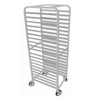 Thumbnail image #1 for Renfro Industries Inc. RISTAPRER30182 Aluminum Pan Rack, 30-Pan Capacity, 2" Spacing, 21" x 26" x 69"