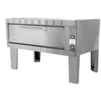 Thumbnail image #1 for Zesto 1203SS Single Deck Electric Oven, 48-Inch Cooking Area, Stainless Steel Exterior, 30-Inch Legs