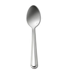 Thumbnail image #1 for 1880 Hospitality Verdi by Oneida® V031SDEF Silver-Plated Soup/Dessert Spoon, 6-3/4", Oval Bowl, Arched Handle Tip Pack of 1 Dozen