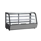 Thumbnail image #2 for Admiral Craft Equipment Corp. Black Diamond BDRCTD-200 48-Inch Full-Service Countertop Refrigerated Display Case, 7 Cu. Ft., Sliding Glass Doors