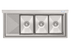Thumbnail image #4 for KoolMore 51-Inch Three-Compartment Stainless Steel Commercial Sink with Left Drainboard and Backsplash