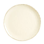 Thumbnail image #1 for Libbey Farmhouse FH-570MEL Round Melamine Platter, Ivory, 16 in.