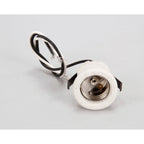 Thumbnail image #1 for AllPoints Foodservice Parts & Supplies 381402 Spring Clip Mount Lamp Socket for Heating Elements