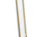 Thumbnail image #2 for Cal-Mil 1264-90 Tabletop Sign Holder, 8-1/2"W x 11"H, Clear Acrylic with Gold-Finish Iron Frame Case of 3