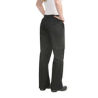 Thumbnail image #1 for Chef Works CPWO-BLK-XL Women's Cargo Chef Pants, Black, Poly/Cotton, XL