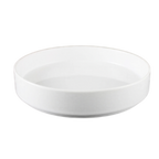 Thumbnail image #2 for Vertex China Ansel AV-D5 Round Porcelain Dish, 5" Diameter x 1-1/4"H, Bright White Case of 2 Dozen