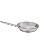 Thumbnail image #1 for Stanton Trading SSFP9 Stainless Steel Fry Pan, 9-1/2" Diameter, Induction Ready, 3-Ply Aluminum-Core Bottom Case of 8