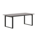 Thumbnail image #1 for Flash Furniture MT-M7236-LTGRY-UBF-GG Rectangular Conference Table, 72"W x 36"D x 30"H, Gray Oak, Steel U-Frame Base