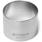 Thumbnail image #1 for JB Prince MA286 06 Seamless Stainless Steel Pastry Ring, 2.3" Diameter x 1.75" High