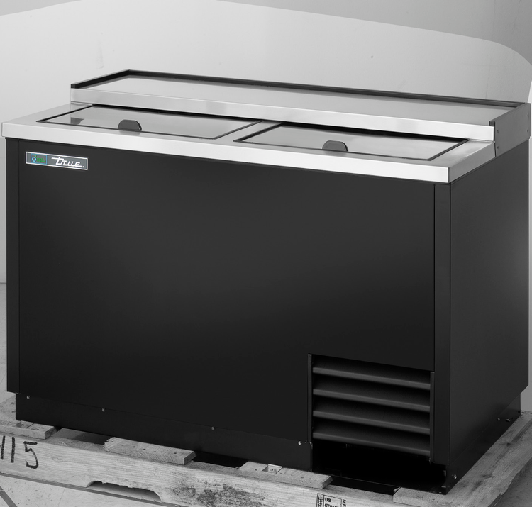 Product image #2 for True T-50-GC-HC Underbar Glass and Plate Chiller/Froster with Solid Slide Lids