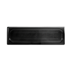 Thumbnail image #1 for Thunder Group PLPA7120LCBK 1/2 Long Solid Polycarbonate Food Pan Cover, Black Case of 24
