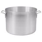 Thumbnail image #1 for Stanton Trading ASPT26 26 qt Aluminum Sauce Pot, 13-7/8" Diameter, Without Cover, 4.0 mm, Reinforced Rim