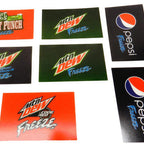 Thumbnail image #1 for Cornelius 620051379 Flavor Card Kit for Viper Frozen Beverage Machines, 5-Flavor Set