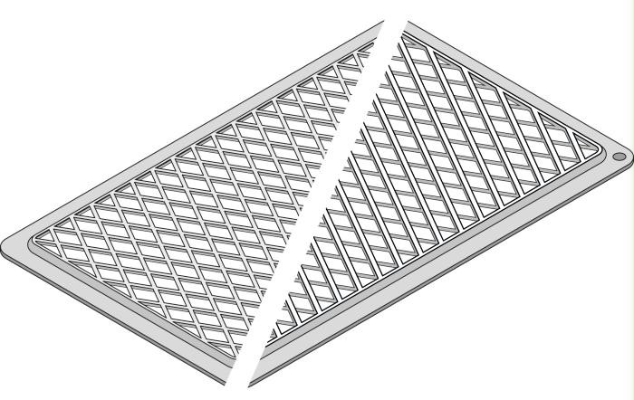 Product image #3 for RATIONAL Diamond & Grill Plate, 1/1 GN