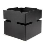 Thumbnail image #1 for Steelite International DW Haber, Fusion Buffet System DWFB66BKN Buffet Riser, 6" x 6" x 6", 18/10 Stainless Steel, Black