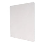Thumbnail image #1 for Eagle Group BGBO-3624 Bolt-On Breath Shield, 24" W x 36" H, 7/32" Plexiglass, 1" Radius Corners