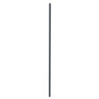 Thumbnail image #1 for SPG International Iss P34S Stationary Stainless Steel Wire Shelving Post, 34 in with Adjustable Feet