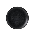 Thumbnail image #1 for Cardinal Evo Origins Black By Dudson EB217 Vitrified Ceramic Coupe Plate, Black, Round, 8-2/3" 1 Dozen
