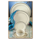 Thumbnail image #2 for Vertex China Del Mar Green DMG-11 Round Vitrified China Fruit Bowl, 4-3/4 oz, 4-5/8" Diameter Case of 3 Dozen