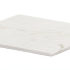 Thumbnail image #1 for Cal-Mil 24408-8-81 Square Melamine Serving Tray, 8 x 8 x 0.75 in, White Marble Case of 6