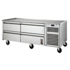 Thumbnail image #1 for Montague Company Legend RB-36-R Stainless Steel Refrigerated Equipment Base/Stand, 36 in W, Remote Refrigeration, 2 Drawers