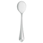 Thumbnail image #1 for Reserve by Libbey - Audrey 945 016 Bouillon Spoon, 6-1/2", Faceted Design, 18/10 Stainless Steel, Polished Finish
