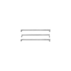 Thumbnail image #1 for Eastern Tabletop Z901SBRACKET Removable Buffet Table Bracket Set for Single-Tile Stretchable Table, 2 Top Posts and 1 Bottom Post