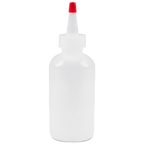 Thumbnail image #1 for JB Prince B824 4 4 oz Clear Plastic Squeeze Bottle with Fine Tip