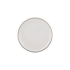Thumbnail image #1 for Ten Strawberry Street Royal Coupe Silver Line RCPSL0005 7-Inch Round Coupe-Rim China Bread & Butter Plate Case of 24