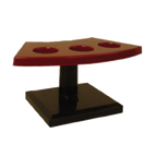 Thumbnail image #1 for Thunder Group 29 Plastic Sushi Roll Rack, Holds 3 Rolls, Footed Base Case of 60