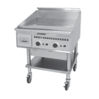 Thumbnail image #1 for Keating of Chicago Miraclean 27X24FT-G Gas Griddle, 27" W x 18" D Cooking Surface, 3/4" Chrome-Plated Plate, Thermostatic Controls