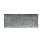 Thumbnail image #1 for G.E.T. Basalt - EGS D61215RC-CO . . Rectangular Melamine Plate, Black, 15-3/8" x 6-1/2" x 1-1/4" Case of 6