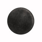 Thumbnail image #1 for Steelite International My Glass Studio GS196655 Round Glass Cake Plate, 13", Two-Tone Dark Grey/Cream
